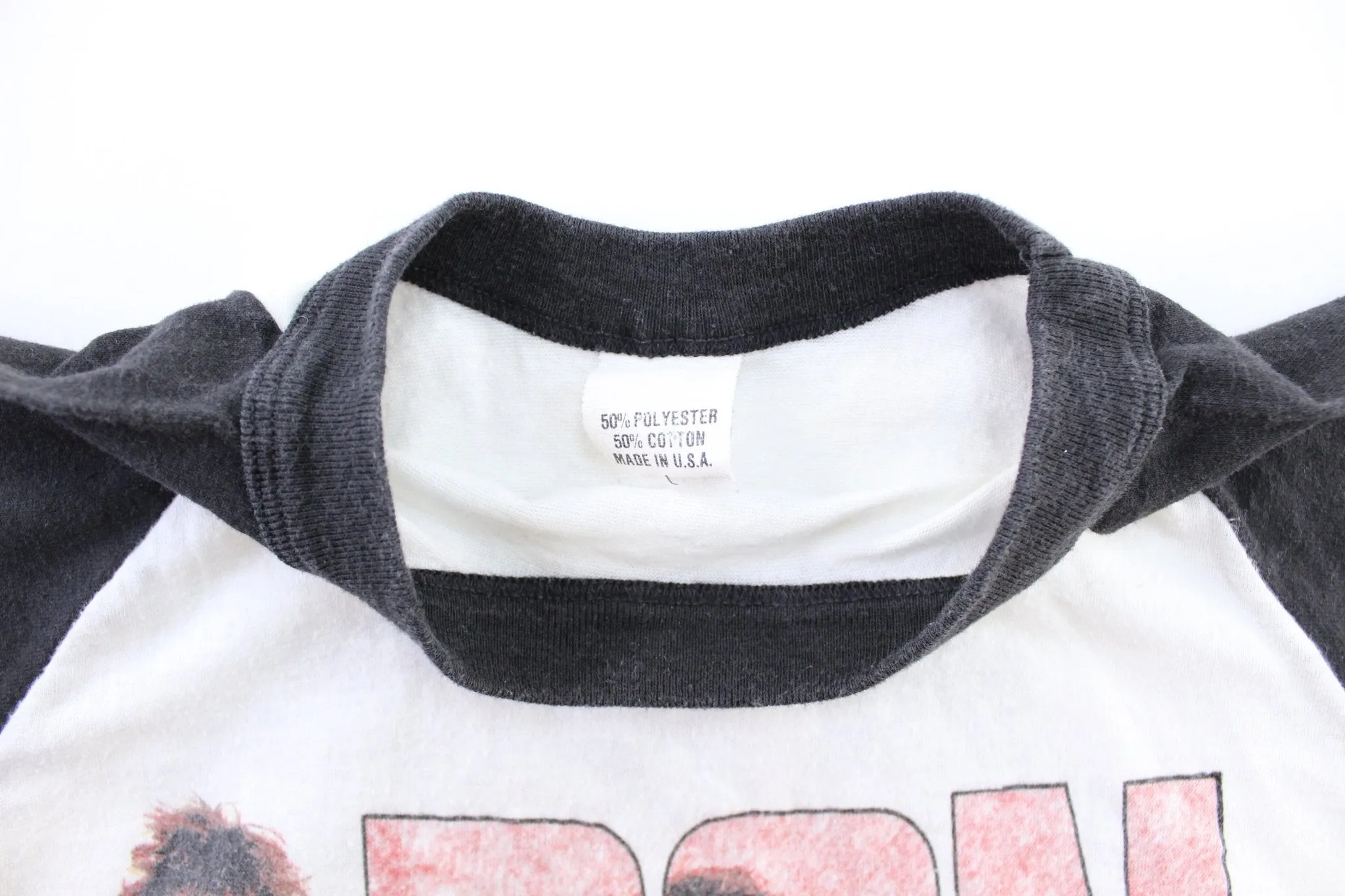 1987 Bon Jovi Raglan World Tour T-Shirt