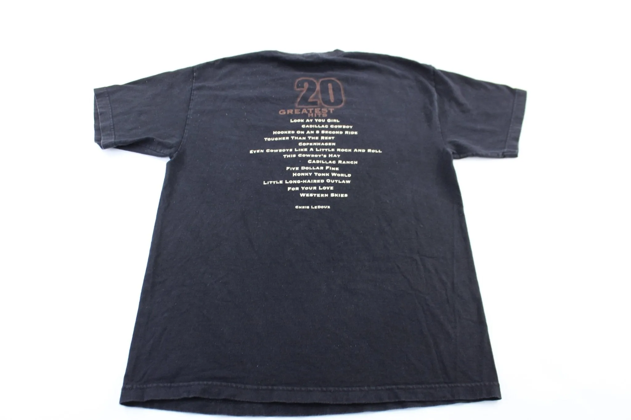 1999 Chris Ledoux 20 Greatest Hits T-Shirt