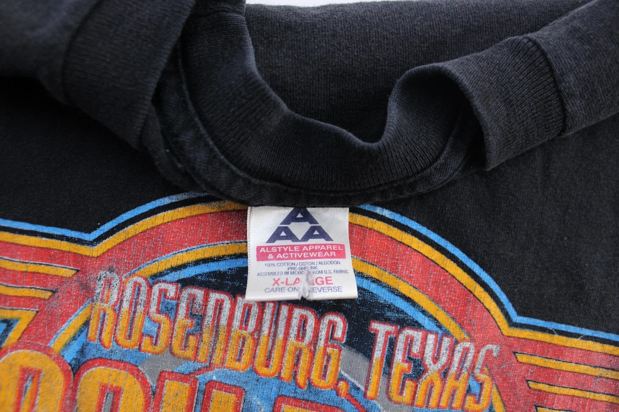 2000 Rosenberg, Texas Black Bikers Rally T-Shirt