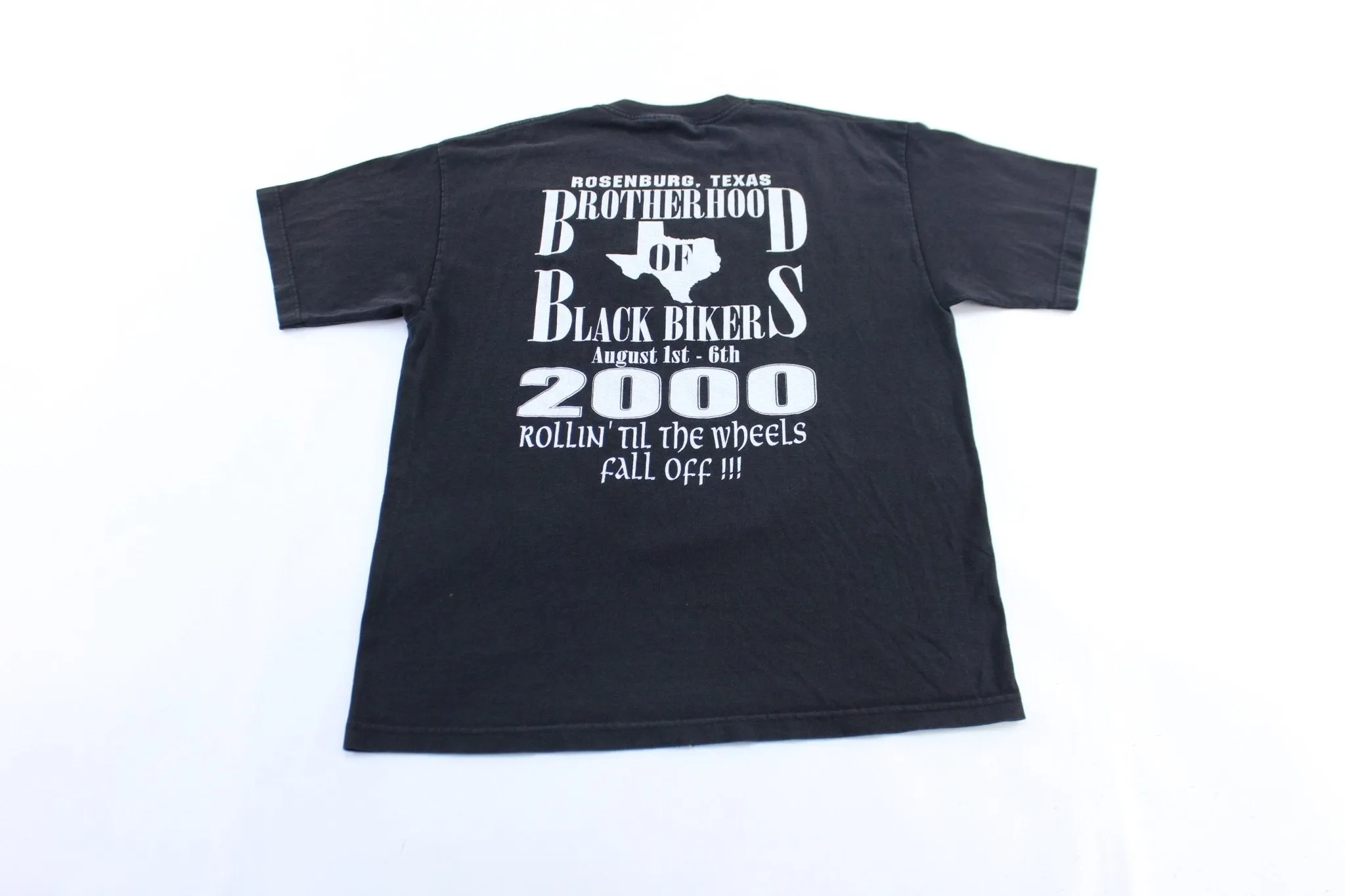 2000 Rosenberg, Texas Black Bikers Rally T-Shirt