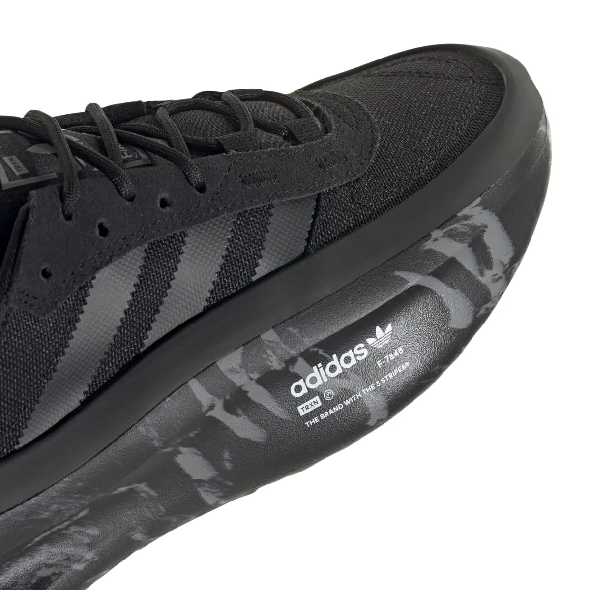 Black adidas Adifom TRXN Running Shoes