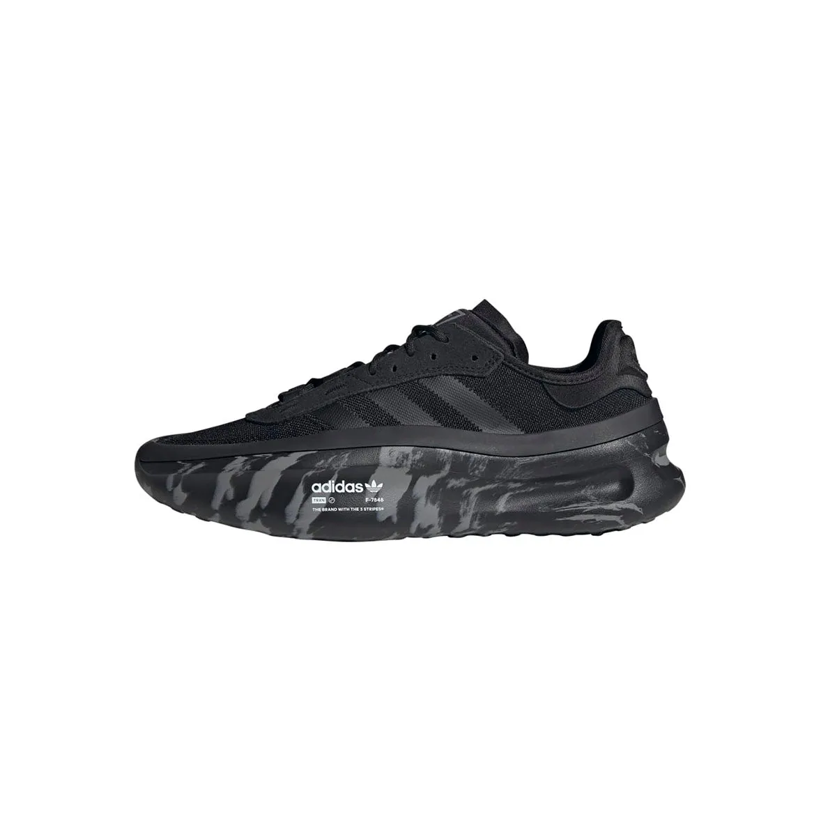 Black adidas Adifom TRXN Running Shoes