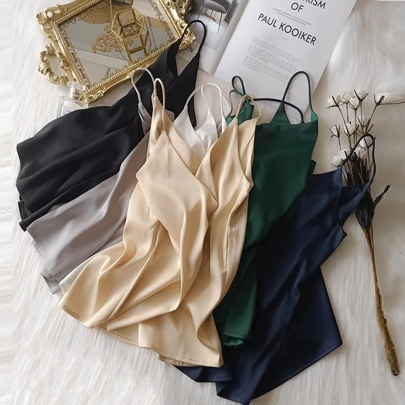 Bethany Satin Women's Cami Top
