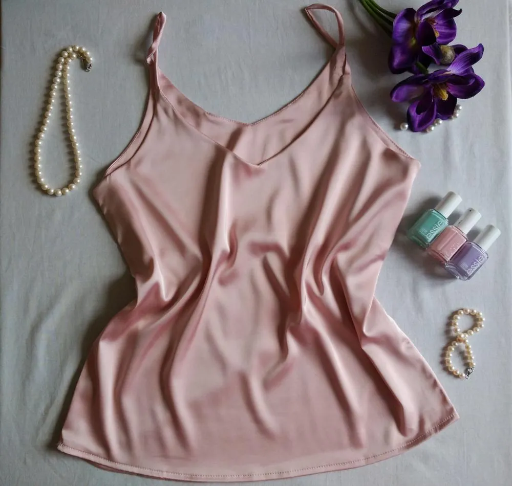 Bethany Satin Women's Cami Top