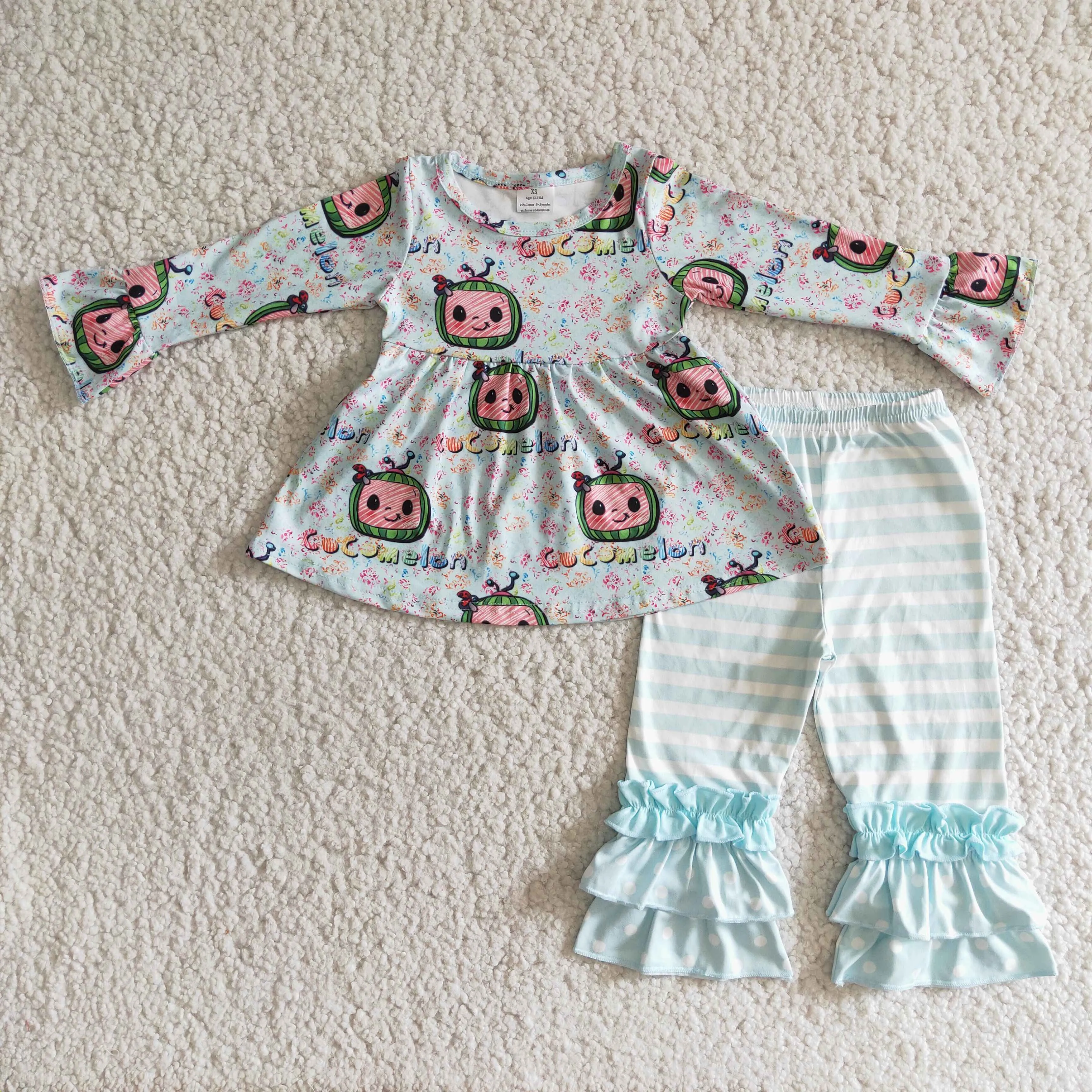 Cartoon Girls Clothing Fall Winter Sets