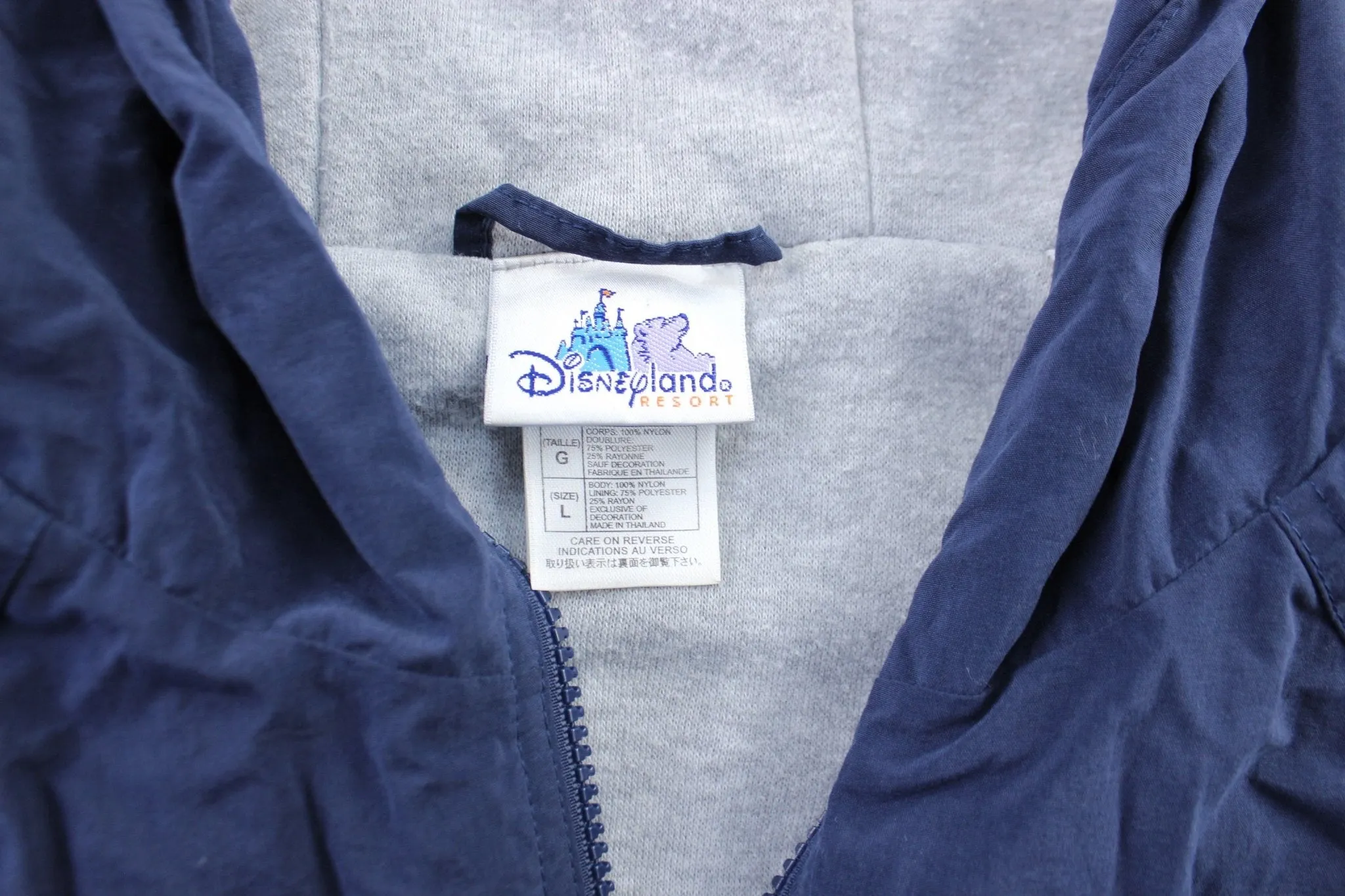 Disneyland Resort Embroidered Disneyland Zip Up Jacket