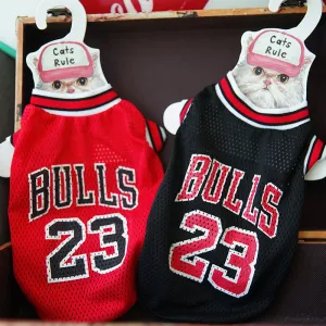 Halloween Pet Cosplay Costume Cat & Dog Outfits- Basketball LOVE