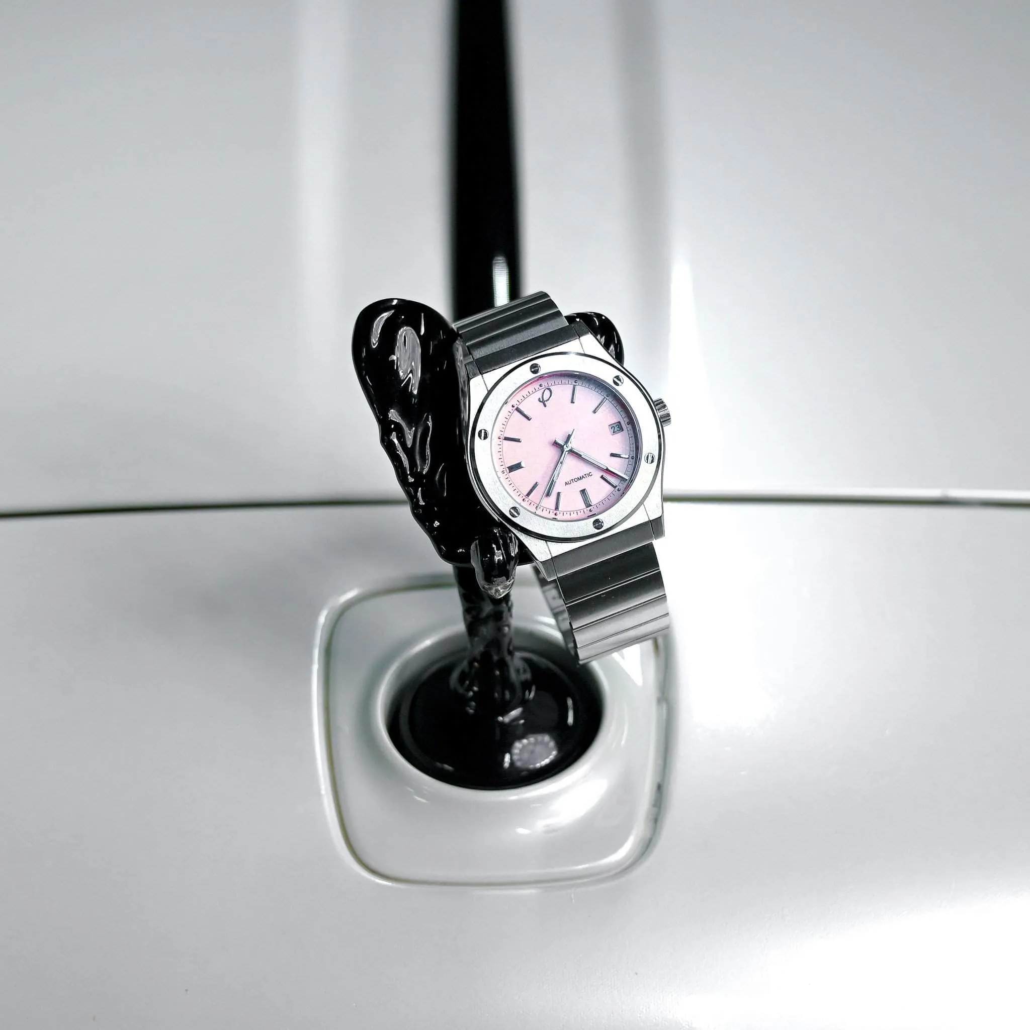 The Classic Watch Pink Face 38mm