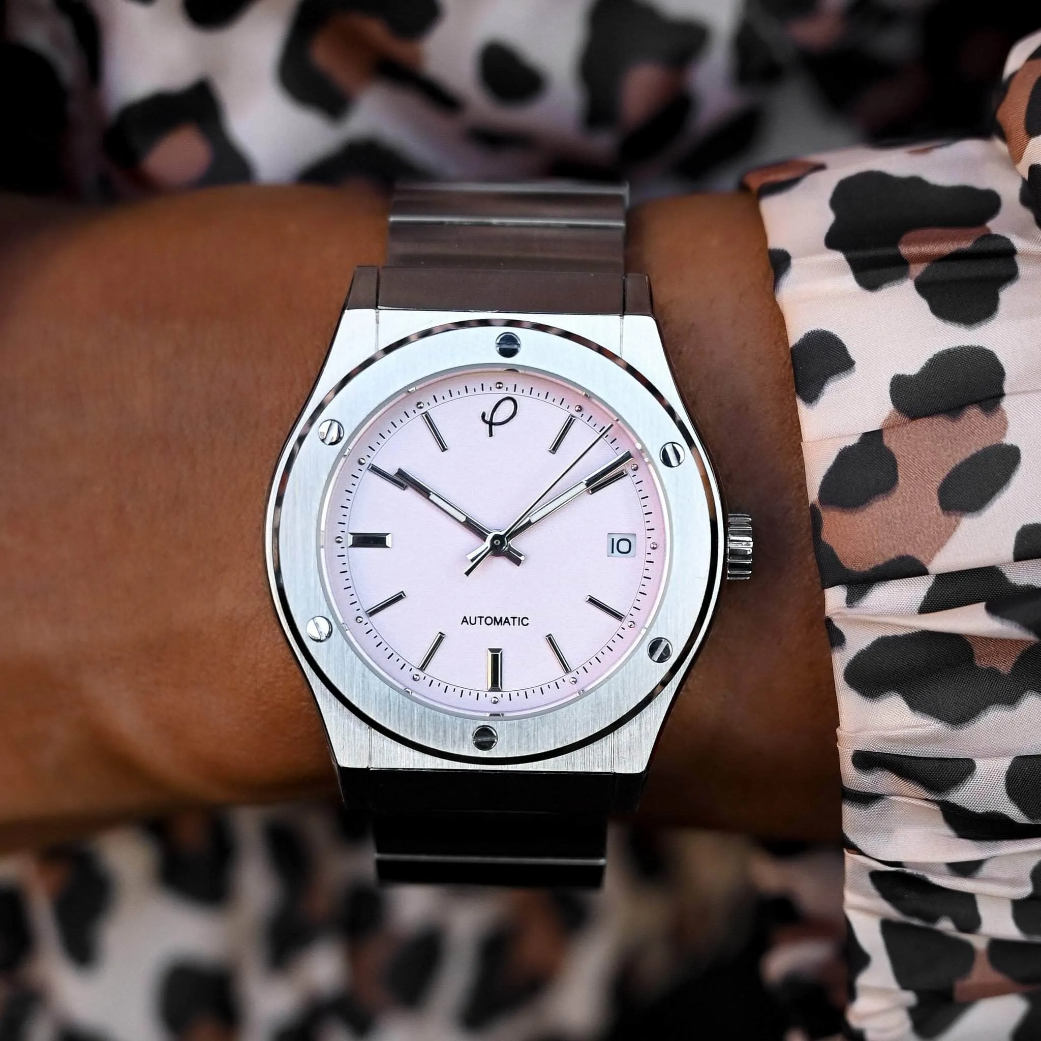 The Classic Watch Pink Face 38mm